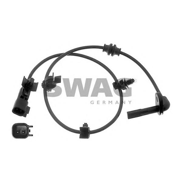 SWAG - 40940476 (Датчик частоты вращения колеса CHEVROLET: CRUZE (J300) 1.6/1.8/1.8 LPG/2.0 CDI 09-// OPEL: ASTRA GTC J 1.4/1.6/1.6 CDTI/1.6 SIDI/1.7 CDTI/1.8/2.0/2.0)