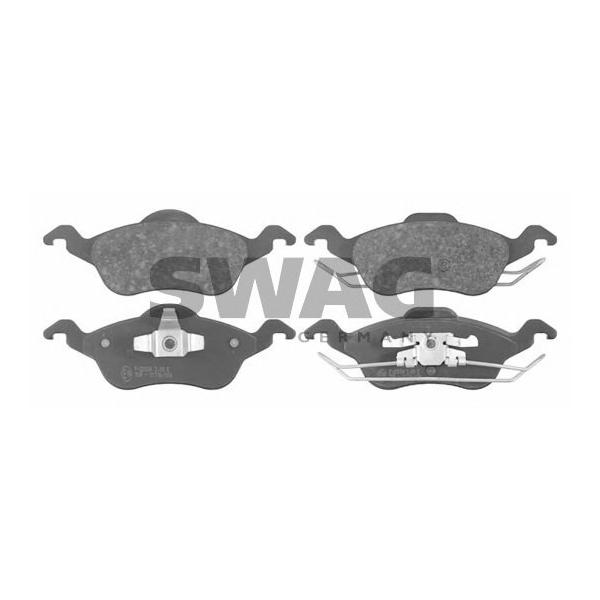 SWAG - 50 91 6279 (Колодки тормозные передние для Ford Focus I 1998~2004)