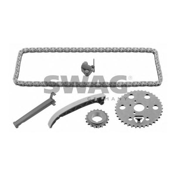 SWAG - 99130539 (Комплект цепи ГРМ SMART: FORTWO Cabrio 0.8 CDi/0.8 CDi 07-, FORTWO купе 0.8 CDi 07-)
