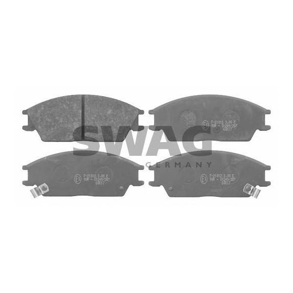 SWAG - 90916542 (Колодки тормозные HYUNDAI ACCENT/VERNA/GETZ передние)