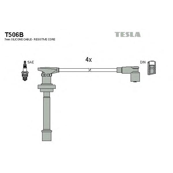 TESLA - T506B (Провода,)