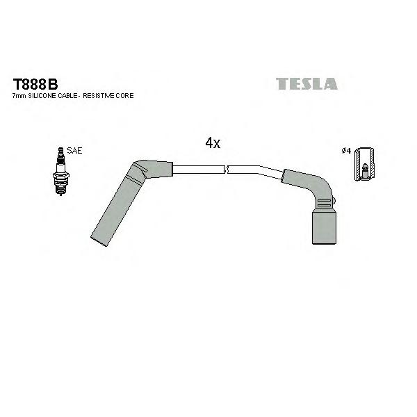 TESLA - T888B (Провод в/в (компл.))