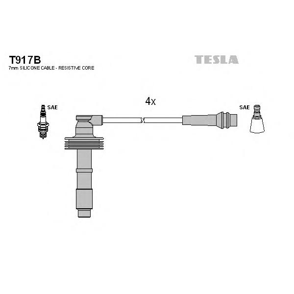 TESLA - T917B (Провода в в)