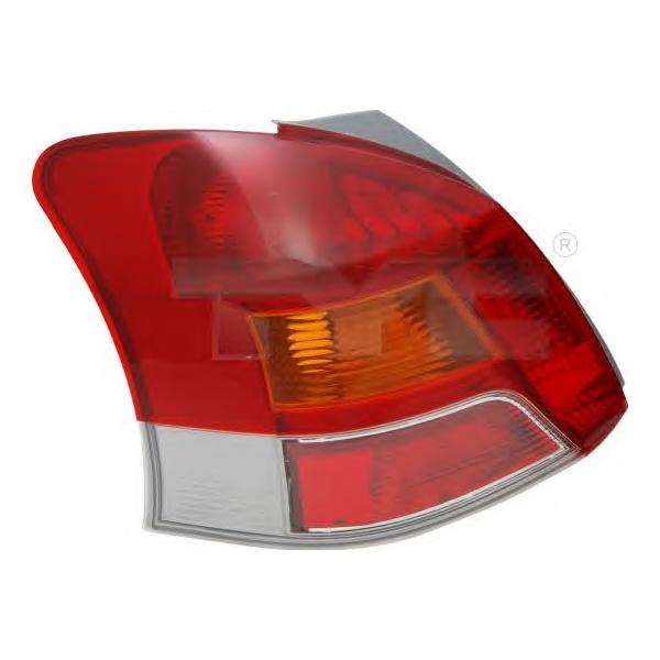 TYC - 1111474012 (Фонарь задний LED желтый поворот 09-11 левый TYC)