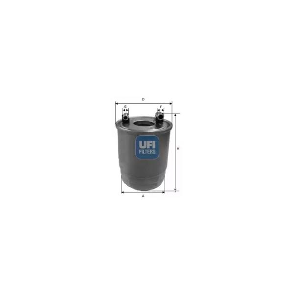 UFI - 2411200 (Фильтр топливный)