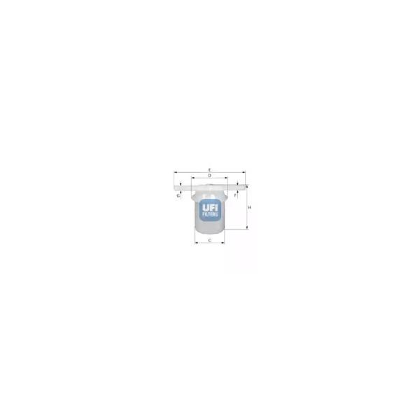 UFI - 31.005.00 (Фильтр топливный)