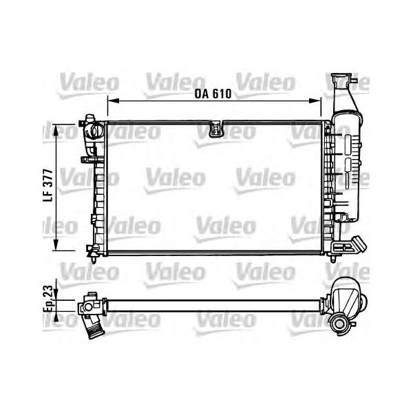 VALEO - 731296 (Радиатор 731296)