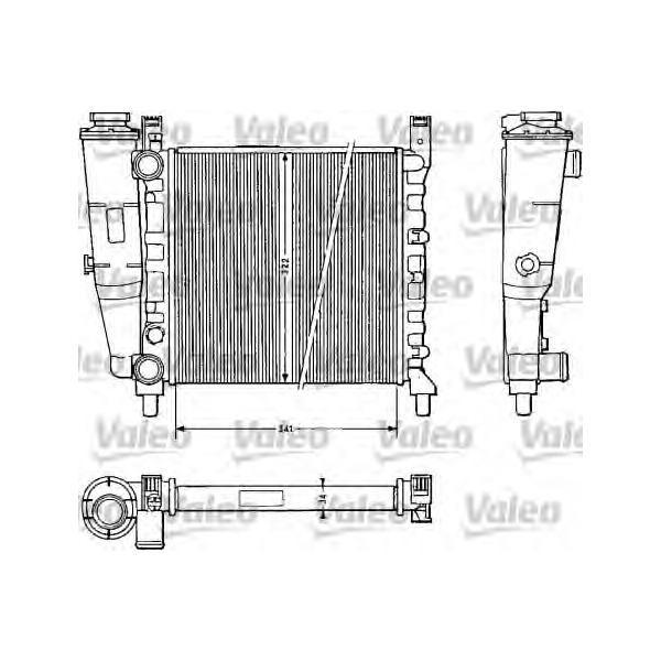 VALEO - 811385 (Радиатор [341x322])