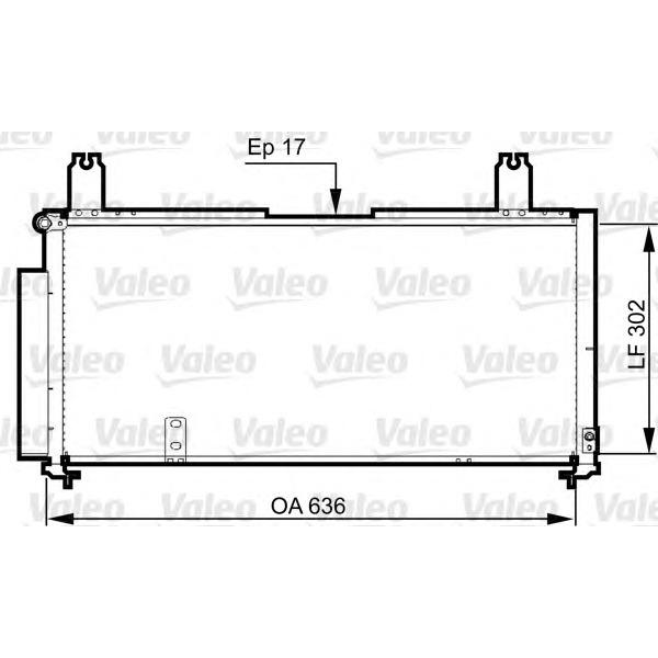 VALEO - 814330 (Конденсор)