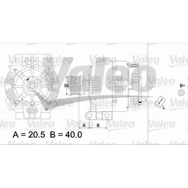 VALEO - 437311 (Деталь)