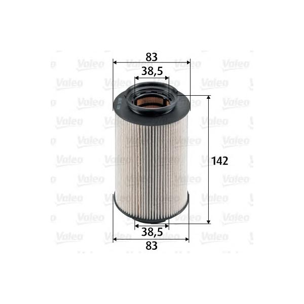 VALEO - 587909 (Фильтр топл. дизель)