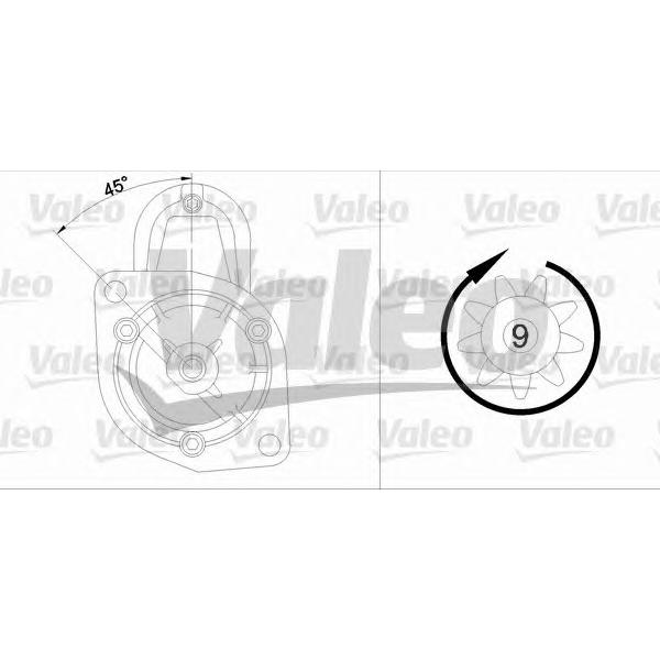VALEO - 436001 (Стартер  BMW M20 2.0-2.8)