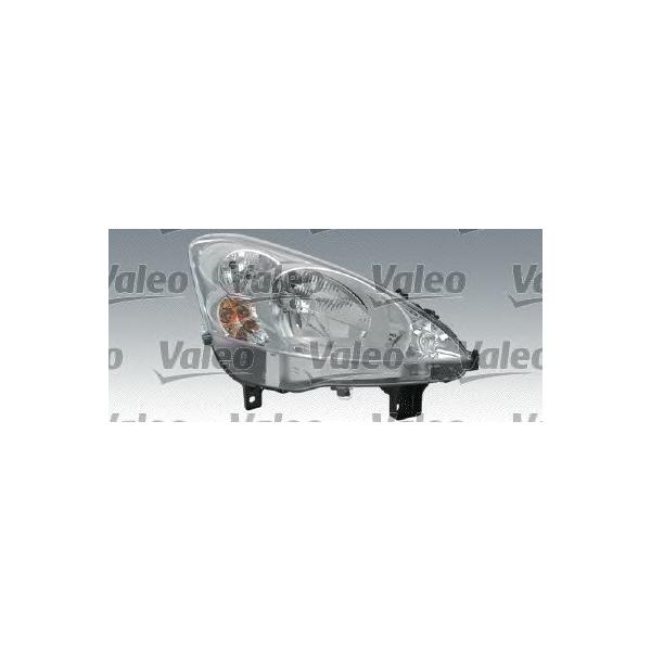 VALEO - 043774 (Фара лев с ЭК PEUGEOT: PARTNER TEPEE 1.6/1.6 HDI/1.6 HDI 90 08-, PARTNER ФУРГОН 1.6/1.6 HDI 08-)