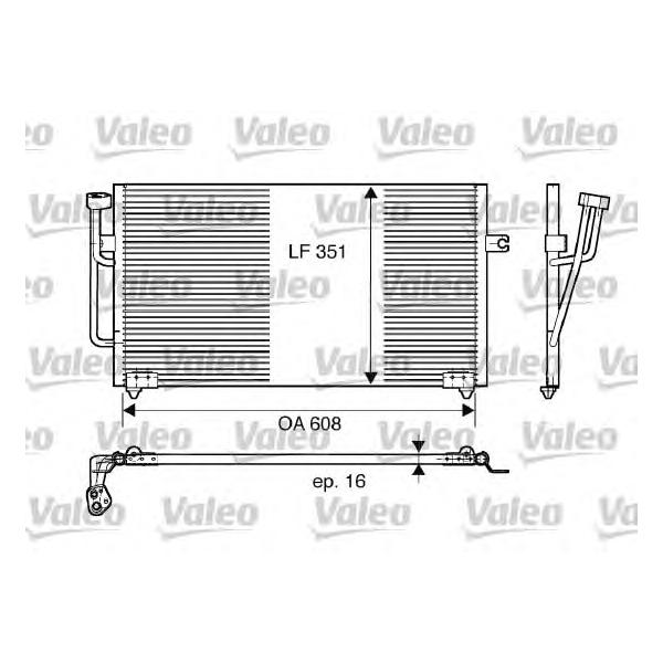 VALEO - 817560 (Радиатор охлаждения двигателя)