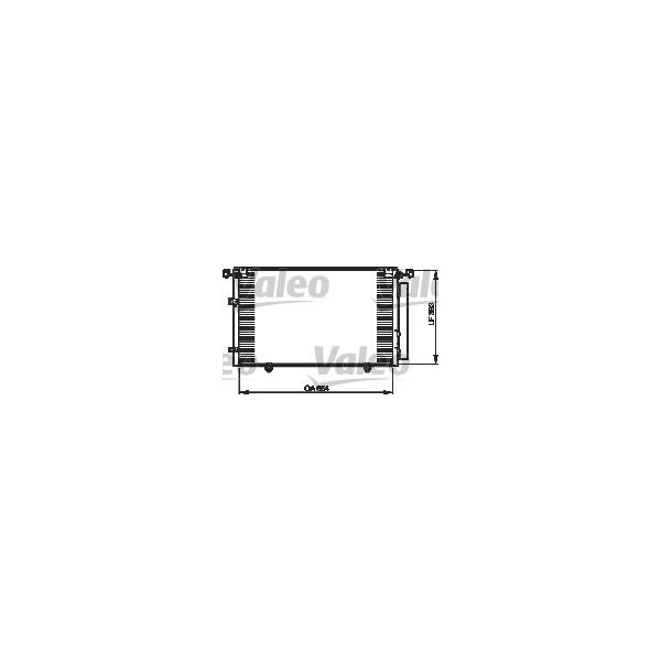 VALEO - 818 109 (Конденсер TOYOTA CAMRY 2.4/3.0 01-)