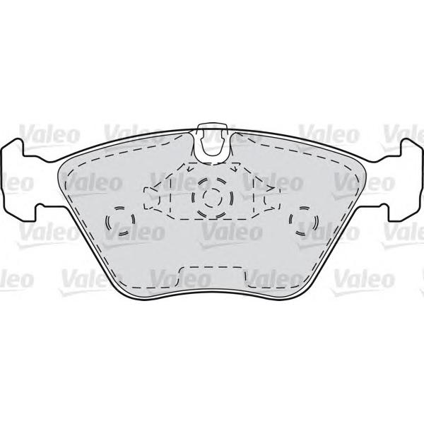 VALEO - 598 310 (Тормозные колодки)
