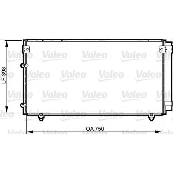 VALEO - 814207 (Конденсор)