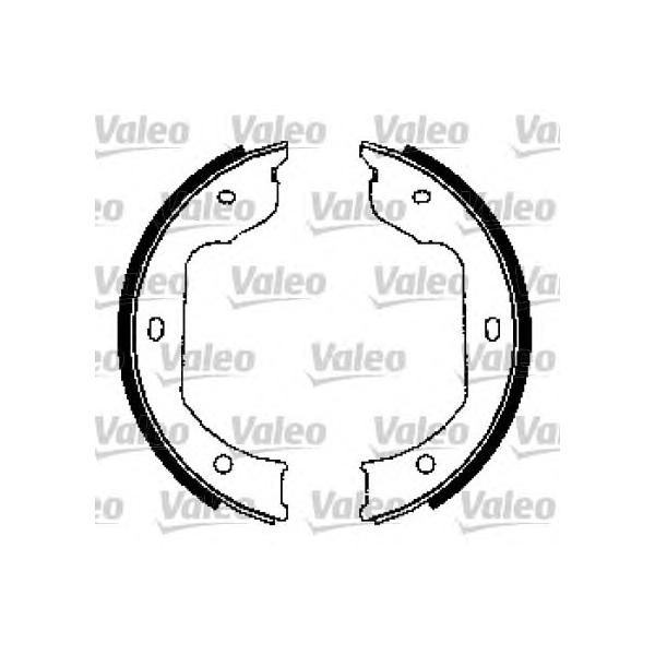 VALEO - 562805 (колодки барабанные ручника/ BMW E60/E65/E66/E83/E53, VW Toureg/T5 00>)