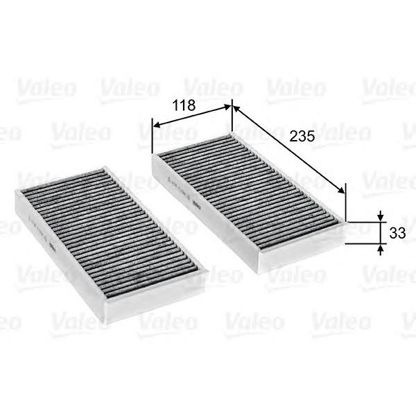 VALEO - 715811 (Фильтр салонный)