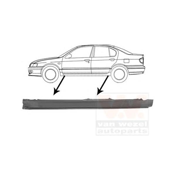 VAN WEZEL - 3348103 (Порог кузова NISSAN PRIMERA P11 (06/1996-12/2001) лев мод 4дв 06/96-12/01)
