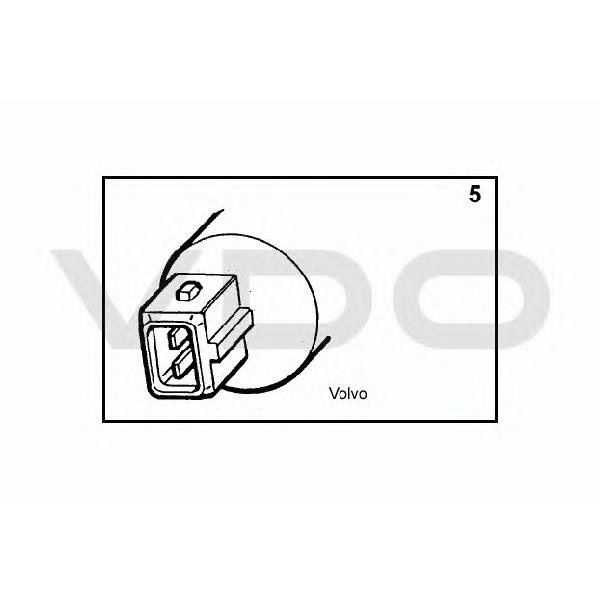 VDO - 246-082-008-016Z (насос омывателя пер./ Volvo 940-960/S90 2.0-2.4TD 96-98)