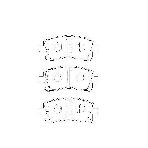 WAGNER - WBP23558A (колодки дисковые п./ Subaru Forester 2.0 02>/Legacy2.5i 4WD 96-99)