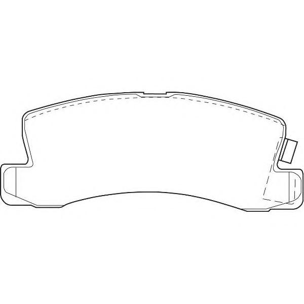 WAGNER - WBP21833A (колодки дисковые з./ Toyota Carina II/E 87-97/Camry 87>/Celica 85>)