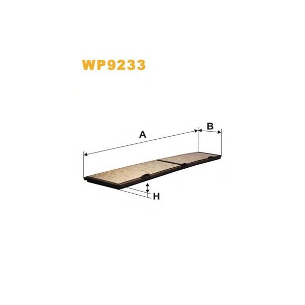 WIX FILTERS - WP9233 (фильтр воздушный салонный угольный)
