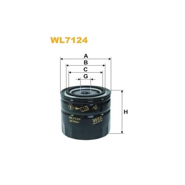 WIX FILTERS - WL7124 (Деталь)
