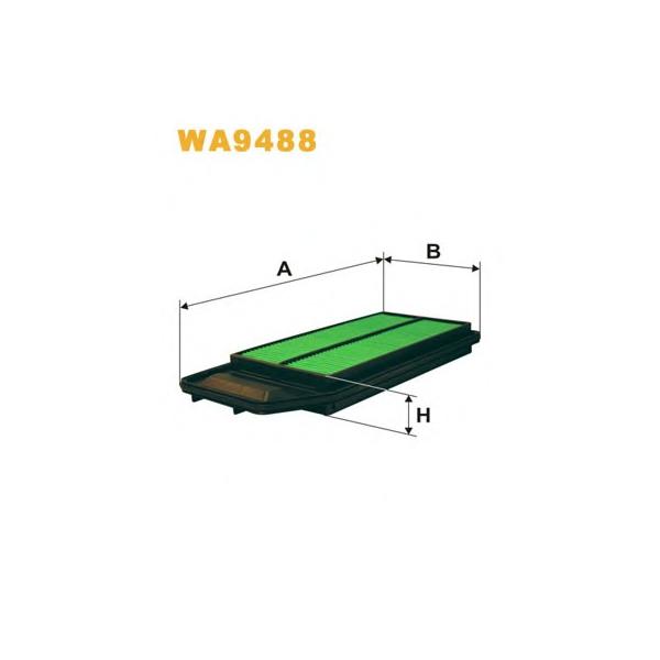 WIX FILTERS - WA9488 (фильтр воздушный для двс)