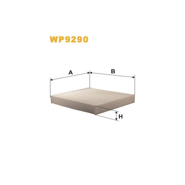 WIX FILTERS - WP9290 (фильтр воздушный салонный)