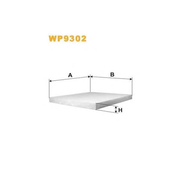 WIX FILTERS - WP9302 (фильтр воздушный салонный)