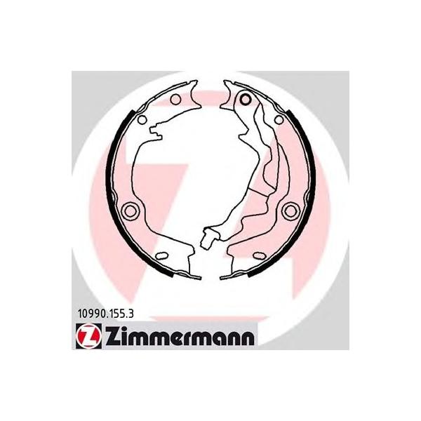 ZIMMERMANN - 109901553 (Колодки тормозные)