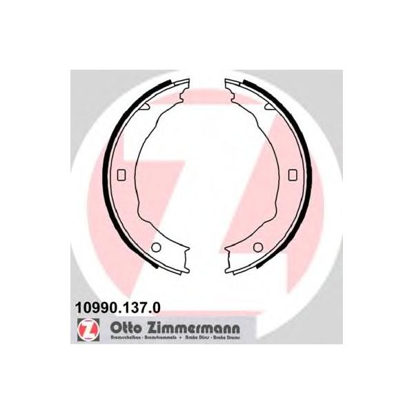 ZIMMERMANN - 109901370 (Колодки тормозные барабанные)